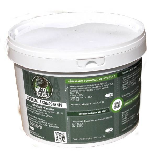 Supersoil 4 Components 2,5 kg - Dogma Organics