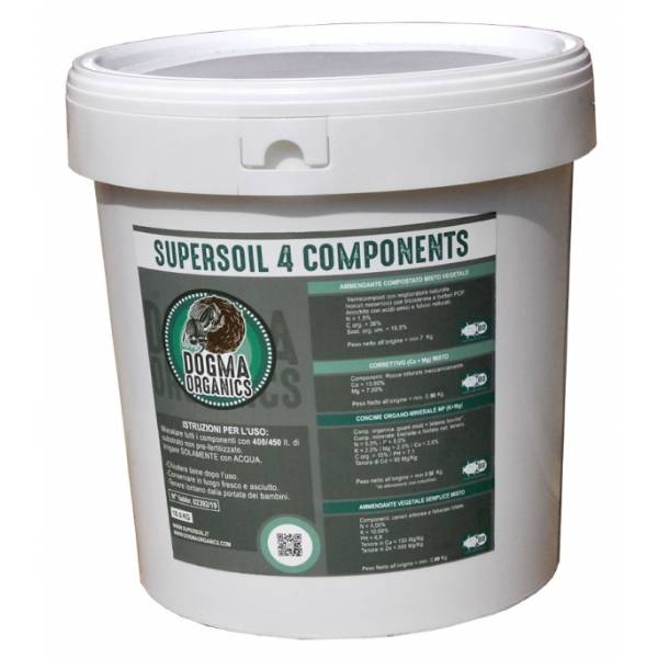 Supersoil 4 Components 10,5 kg - Dogma Organics