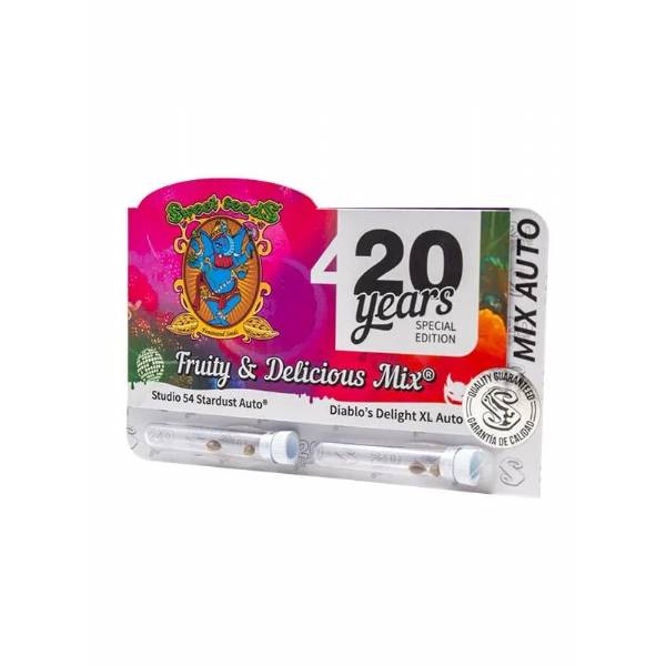 Sweet Seeds - Pack Mix speciale 20º anniversario Fruity & Delicious Mix - 2+2 auto