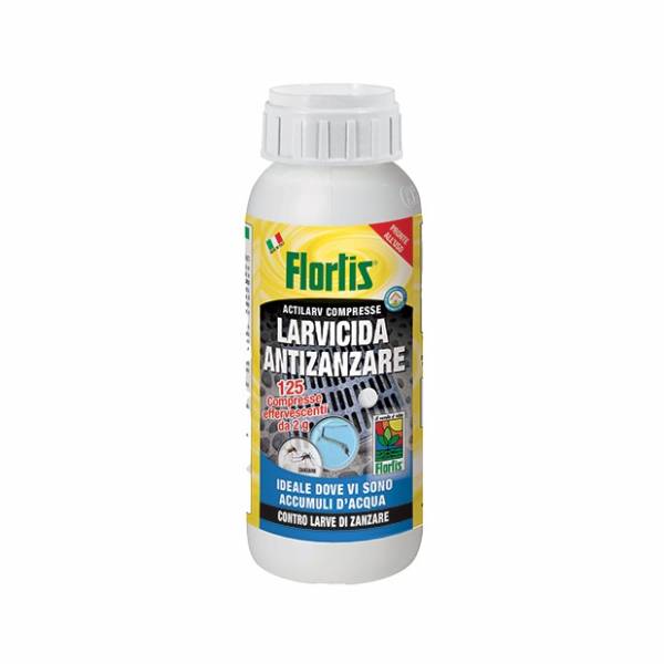 Flortis - Larvicida Antizanzare 125 compresse da 2gr