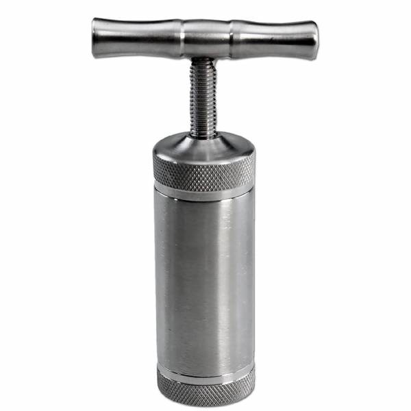 Black Leaf - T-Press M, pressa per erbe in acciaio inossidabile