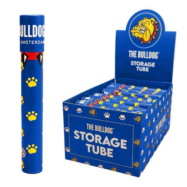 The Bulldog - Spliff Tube tubi di stoccaggio espositore 50pz