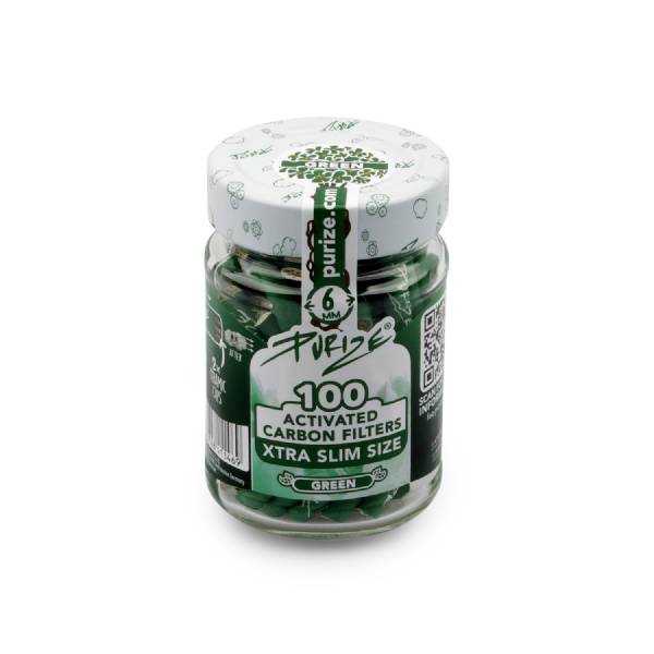 Purize 100 Xtra Slim - Barattolo - Green