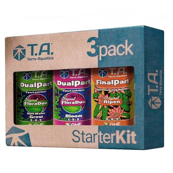TryPack Dual Part + Ripen Hard Water  500ml x2- Terra Aquatica by GHE