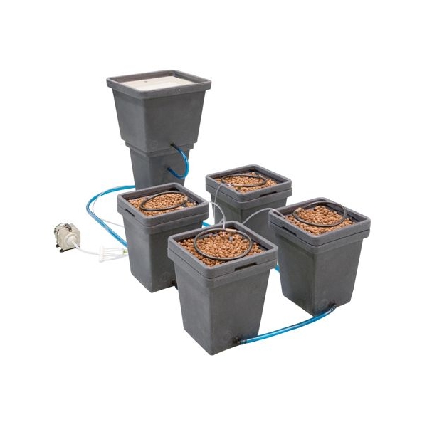 Sistema hydro CultiMate 4-pack di Terra Aquatica by GHE
