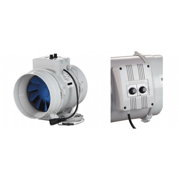 Estrattore BLAUBERG BI-Turbo 31,5cm + cavo - 1750m3/h con Termostato